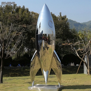 Su misura grande giardino esterno in metallo scultura a mano in acciaio inox forgiato a mano - Product Image 2