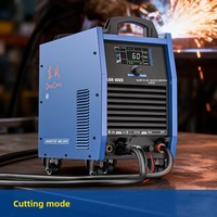 Dongcheng LGK-80ES – Découpeur plasma numérique à double tension IGBT triphasé, unité tout-en-un de qualité industrielle avec système d'air intégré