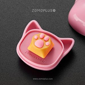Dễ Thương Mèo Chân Keycap Thiết Kế Zomoplus <span class=keywords><strong>Keycaps</strong></span> Cho <span class=keywords><strong>MX</strong></span> <span class=keywords><strong>Cherry</strong></span> Bàn Phím Cơ Khí - Product Image 2