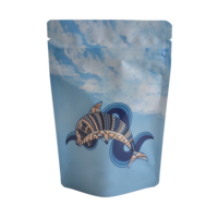 Sachet Doypack Personnalisé pour Emballage Alimentaire avec Logo, Sac Ziplock en Mylar, Emballage Barrière en Feuille d'Aluminium pour Snacks