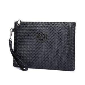 Bolso Tote de Lujo para Hombre en Piel de Avestruz Genuina, Bolso Tote de Cuero Exótico de Gran Capacidad - Product Image 1