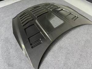 Capot moteur transparent en fibre de carbone sèche pour Nissan GT-R R35 2009-2016, pièces de tuning pour la carrosserie avant - Product Image 2