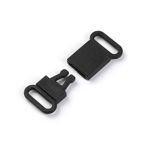 Hebilla de liberación lateral de plástico negro de 10 mm de diámetro interior para bolsas, duradera - Product Image 3