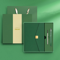 Ensemble cadeau de luxe pour carnet de notes exécutif, journal, planificateur, stylo, avec logo personnalisé, promotions, entreprise, écologique, papier A5, impression UV