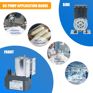 DC 24V Mini Hochdruck verstärker Mikro pumpen Kolben Sauggas pumpe Luft Vakuumpumpe - Product Image 6