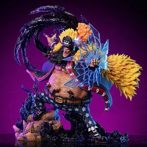 Statue GK One Piece <span class=keywords><strong>Blackbeard</strong></span> de 22 cm, figurine d'anime premium avec effet spécial double fruit, cadeau pour collectionneur - Product Image 2