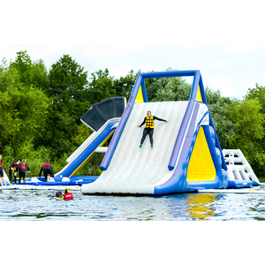 Thương mại lớn PVC vui vẻ Công Viên Nước thiết bị <span class=keywords><strong>Inflatable</strong></span> chướng ngại vật trượt cho trẻ em và người lớn nước vui chơi giải trí cơ sở - Product Image 2