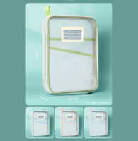 Bolsa de Archivo Tipo L para Clasificación de Materias, para Almacenamiento de Exámenes de Estudiantes de Primaria, Clasificación por Submaterias