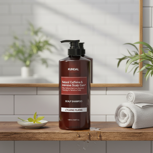 แชมพู Kundal Natural Cafeine & Intensive Care + หนังศีรษะ1000มล. - Product Image 3