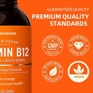OEM personalizado vegano <span class=keywords><strong>vitamina</strong></span> <span class=keywords><strong>B12</strong></span> <span class=keywords><strong>sublingual</strong></span> gotas líquidas vegano <span class=keywords><strong>B</strong></span> 12 <span class=keywords><strong>vitamina</strong></span> apoyo energía promover la memoria y ayuda Sistema Inmunológico - Product Image 5