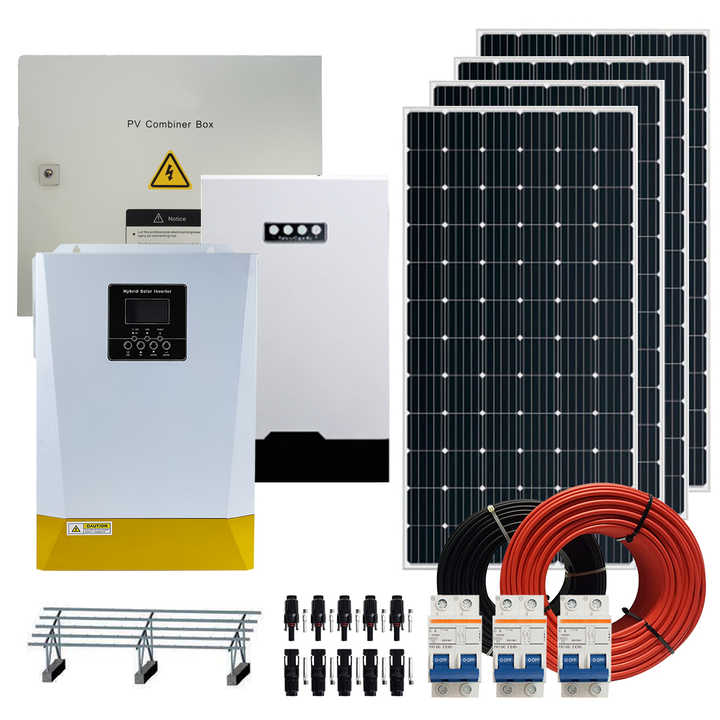Supreme 8kW Off Grid Kit Solar Inverter 15kWh Lithium Ion, 09/19/2023