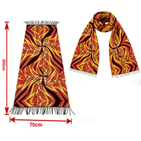 Écharpe chaude à carreaux surdimensionnée en mélange de laine pour femme, châle d'hiver, pashmina avec franges et pompons, design personnalisé