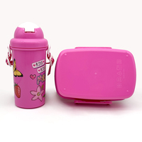 Bouteilles d'eau en plastique transparent personnalisées avec logo, sans BPA, pour la gym et le sport, avec paille – Vente en gros
