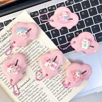 Couteau utilitaire rétractable rose mignon, portable pour l'ouverture de colis, la découpe de papier et le scrapbooking pour étudiants