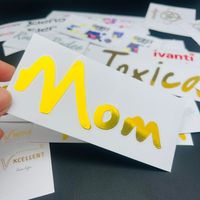 Autocollant transparent personnalisable en 3D avec transfert UV, brillant, imperméable, logo métallique, personnalisation de l'étiquette privée, emballage