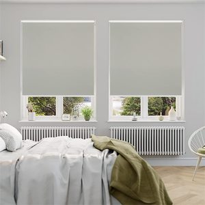 Tela de Poliéster Plateada Pintada Más Económica para Persianas Enrollables Decorativas para Ventanas y Cortinas - Product Image 1