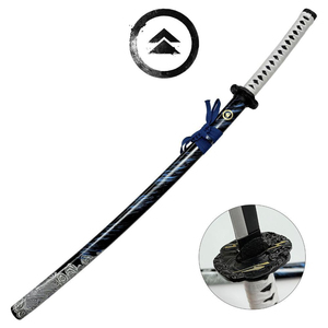 Gioco più venduto Anime giapponese Samurai Battle <span class=keywords><strong>Ghost</strong></span> Nagato Jing Ren Cosplay oggetto non tagliato bambù/Rattan 26 'spada - Product Image 1