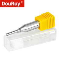 Fresa recta DouRuy de 1/2 pulgada con vástago TCT para CNC, para corte de MDF y madera