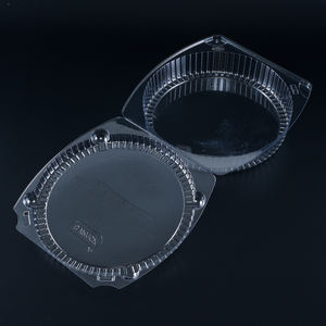 Contenitore monouso da asporto in plastica da forno contenitore per dolci con coperchio di bloccaggio a cerniera - Product Image 3