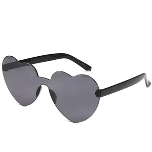 Lunettes <span class=keywords><strong>de</strong></span> <span class=keywords><strong>soleil</strong></span> en forme <span class=keywords><strong>de</strong></span> cœur AI-MICH, transparentes, couleur bonbon, sans monture, cadeaux <span class=keywords><strong>de</strong></span> fête - Product Image 3