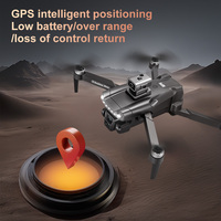 Nouveau style V198 MAX Drones professionnels sans balais 5G WIFI FPV avec grand écran, télécommande, mini drone quadricoptère avec caméra 4K et GPS