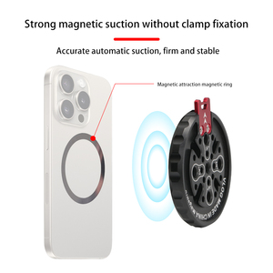 Từ Điện Thoại Cơ Sở 1/4 Vít Lỗ Xách Tay Máy Ảnh Chủ Cho Xe Sống Streaming Vlog Máy Tính Bảng Phụ Kiện Từ Tính - Product Image 5