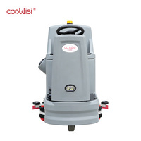 Nettoyeur de sols industriel électrique Cooldisi KDS-X6 durable avec balai de 1000 mm pour sols en époxy et en ciment