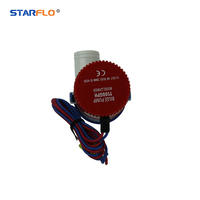 STARFLO 1100GPH 12V/24V DC Pompe à eau de mer alimentée par batterie Mini pompe submersible pour bateau