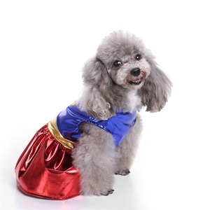 Tatil parti köpek soyunma giyim komik giyim <span class=keywords><strong>Pet</strong></span> kostüm giyim köpek kostüm süper evcil köpek giysileri kırmızı boğa - Product Image 3