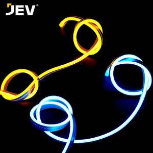 Top View Neon Tape Smd2835 8mm 120leds/M Dc24v 8*16mm Ip66 Waterproof Smart Separate Silicone Led Neon Flex Strip Light