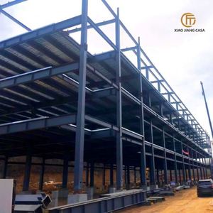 Structure en acier préfabriquée à <span class=keywords><strong>trois</strong></span> étages pour centre commercial, école, bureau, hôpital, garage, hangar - Product Image 4