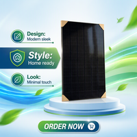 Panneau solaire bifacial 550W PERC demi-cellule double vitrage tout noir module photovoltaïque 2278x1134x35mm montage sur toit