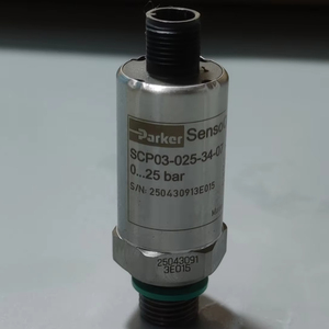 SCP03-025-34-07 ทรานสดิวเซอร์ไฮดรอลิก 25 บาร์ สวิตช์เซ็นเซอร์สแตนเลส M12 4 พิน G1/4 คุณภาพเยอรมัน - Product Image 2