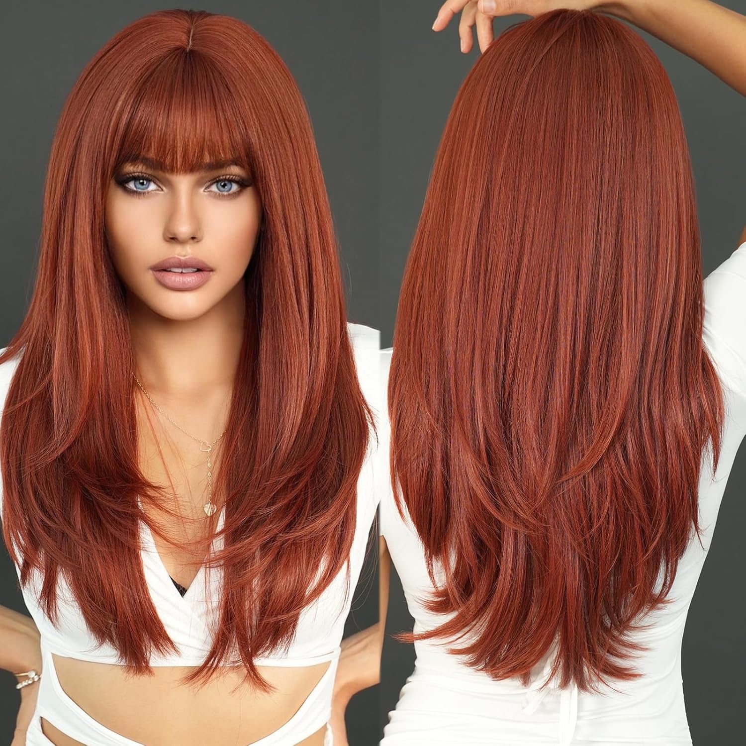 Ginger orange wig