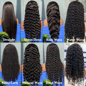 Peluca de Cabello Humano Remy Brasileño 100% Virgen con <span class=keywords><strong>Flequillo</strong></span>, Sin Pegamento, Sin Encaje, Hecha a Máquina, con Cutícula Alineada - Product Image 6