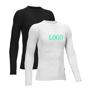 Custom <b>Printed</b> UV Protection Quick Dry Compression Women UPF 50+ Long Sleeve Rash Guard Water <b>Surf</b> Swimming Shirts - Product Image 2