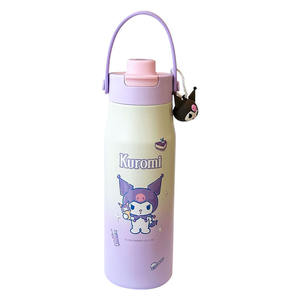 Bouteille d'eau isotherme Cruhre My Melody 730 ml pour enfants, utilisation en voyage, thermos en acier inoxydable - Product Image 5