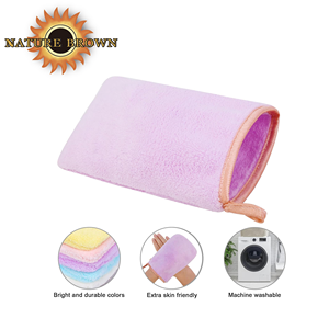 Manoplas de Microfibra para Lavado Corporal, Super Absorbentes y Suaves, <span class=keywords><strong>Manopla</strong></span> Facial, Paño de Baño y Spa, Reutilizable, Desmaquillante - Product Image 2