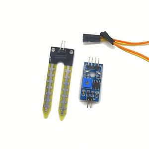 โมดูลเซ็นเซอร์วัดความชื้นในดินแบบอิเล็กทรอนิกส์ โมดูลตรวจจับความชื้นสำหรับชิ้นส่วนสกู๊ตเตอร์ ชุดตรวจวัดความชื้น - Product Image 4