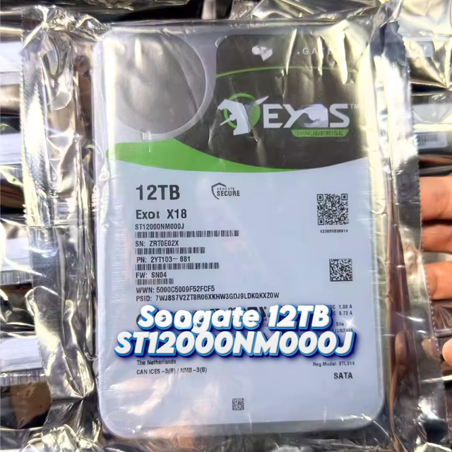 Used Hard Drive 7E8 4TB Hard Disk Internal Hard Drive Enterprise HDD 3.5 Inch SATA 7200RPM, 256MB (ST4000NM000A) NVR DVR CCTV