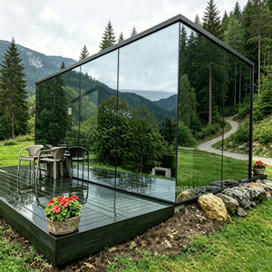Casa Prefabricada Modular <span class=keywords><strong>de</strong></span> Lujo con Espejo, Bungalow Prefabricado, Mini Casa, Villa <span class=keywords><strong>para</strong></span> Hoteles - Product Image 1
