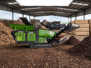 Vaglio Rotante Mobile UTS50 con Motore, Cuscinetti, Ingranaggi e PLC per la Separazione di Rifiuti Organici e Trucioli di Legno - Product Image 6