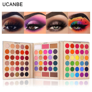 UCANBE 86 colore golden girl eye shadow coreano eyeshadow pallet <span class=keywords><strong>ombretti</strong></span> vegan high rich creamy pigment eyeshadow palette - Product Image 1