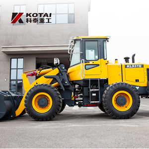 Chargeur sur pneus articulé KOTAI KL937H avec volant flexible, moteur diesel Cummins, moment de charge élevé pour les travaux d'entrepôt - Product Image 1