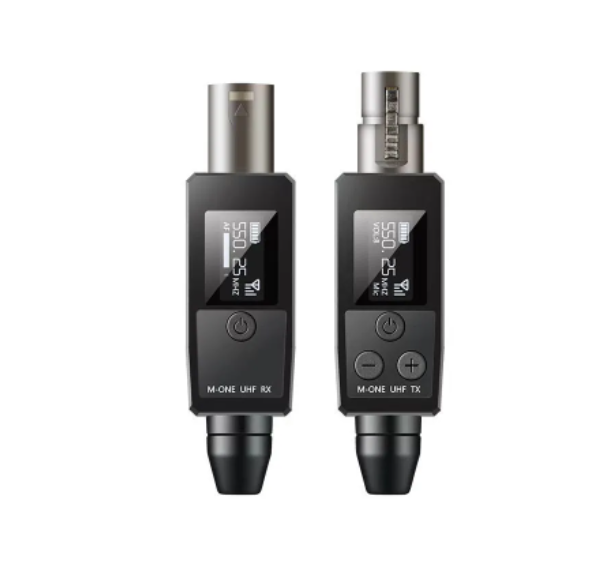 VK-38 UHF Wireless Microphone Converter XLR Transmitter and Receiver for Dynamic Microphone Guitar Receiver Transmission Adapter