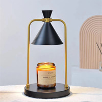 Lampe chauffe-bougie électrique simple pour aromathérapie avec télécommande, minuterie et variateur d'intensité, écologique, pour la fonte de cire dans la chambre à coucher