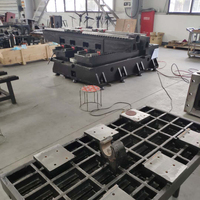 Centre d'usinage vertical CNC VMC1370, axe Y, 4 guides linéaires, fraiseuse de haute précision pour pièces industrielles