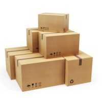 Boîte en carton ondulé brun 5 plis, taille personnalisée, durable, pour expédition et déménagement, fabriquée avec des matériaux recyclés et pelliculage mat – Approvisionnement direct usine