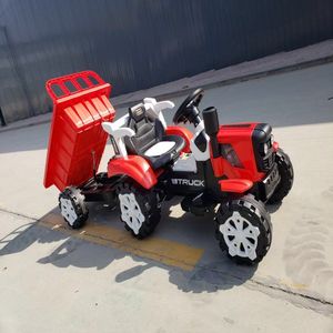 Nuovo design del trattore elettrico per <span class=keywords><strong>bambini</strong></span> 6V potenza 2 posti veicolo a sei ruote guida per <span class=keywords><strong>bambini</strong></span> con benna idraulica - Product Image 2