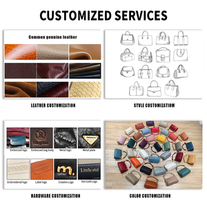 Bolsos de Mano de Cuero Vacuno de Primera Calidad Personalizados de Alta Calidad, Fabricante de Bolsos de Cuero Genuino para Mujer con 13 Años de Experiencia en Guangzhou - Product Image 3